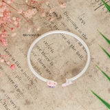 vòng tay bạc bé gái mặt vòng hình hello kitty V2409110031