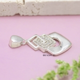 Mặt Dây Chuyền Bạc Nữ S925 Nhiều Hình Thoi Lồng Vào Nhau M2409230073