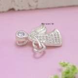 Mặt Dây Chuyền Bạc Nữ S925 Thiên Thần Tình yêu M2409210046