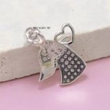 Mặt Dây Chuyền Bạc Nữ S925 Thiên Thần Tình yêu M2409210046