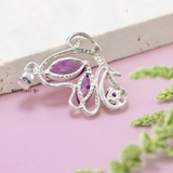 Mặt Dây Chuyền Bạc Nữ Phong Thủy S925 Hình Cánh Bướm