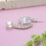 Mặt Dây Chuyền Bạc Nữ Đá Oval Sang Trọng  M2409230017