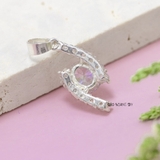 Mặt Dây Chuyền Bạc Nữ Đá Oval Sang Trọng  M2409230017