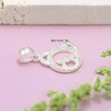 Mặt Dây Chuyền Bạc Trẻ Em Mặt Gấu Xinh Xắn M2409270048