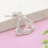 Mặt Dây Chuyền Bạc Trẻ Em Mặt Gấu Xinh Xắn M2409270048