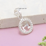 Mặt Dây Chuyền Bạc Nữ Chữ Cái Theo Tên M2409210043