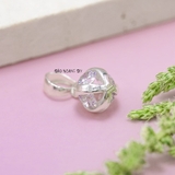 Mặt Dây Chuyền Bạc Nữ Hình Quả Cầu Đính Đá Sáng Đẹp M2409210010