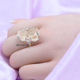 Nhẫn Bạc Nữ Phong Thủy Tỳ Hưu Mệnh Kim N2409060044