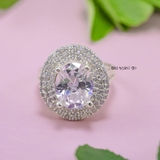 Nhẫn Bạc Nữ Đẹp Cao Cấp Gắn Đá Sang Trọng N2408310020