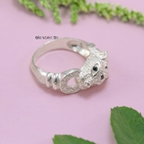 Nhẫn Bạc Nam Cartier Đầu Báo N2409030002