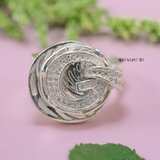 Nhẫn Bạc Nữ Thiết Kế Đính Đá Sang Trọng  N2409020103