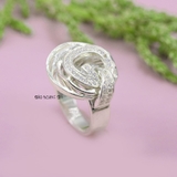 Nhẫn Bạc Nữ Thiết Kế Đính Đá Sang Trọng  N2409020103