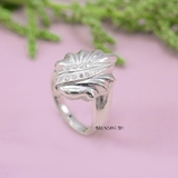 Nhẫn Bạc Nữ Thiết Kế Chạm Khắc Tỉ Mỉ Tinh Tế N2409020125