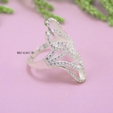 Nhẫn Bạc Nữ Thiết Kế Đính Đá Sang Trọng  N2409020120