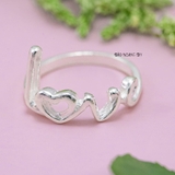 Nhẫn Bạc Nữ Teen Chữ LOVE N2408280069