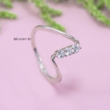 Nhẫn Bạc Nữ Thiết Kế Đính Đá Sang Trọng N2409020077