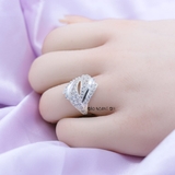 Nhẫn Bạc Nữ Thiết Kế Đính Đá Sang Trọng  N2409020105
