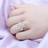 Nhẫn Bạc Nữ Thiết Kế Đính Đá Sang Trọng  N2409020120