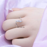 Nhẫn Bạc Nữ Thiết Kế Đính Đá Sang Trọng N2409020077