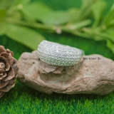 Nhẫn Bạc Nữ Thiết Kế Đính Đá Sang Trọng