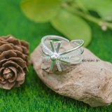 Nhẫn Bạc Nữ Hậu Duệ Mặt Trời Nhiều Size