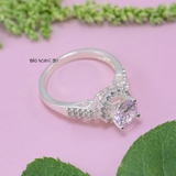 Nhẫn Bạc Nữ Đẹp Cao Cấp Gắn Đá Sang Trọng N2408310015