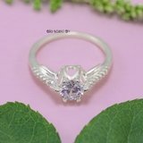 Nhẫn Bạc Nữ Đính Đá Sang Trọng N2409010020