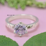Nhẫn Bạc Nữ Đính Đá Sang Trọng  N2409010083