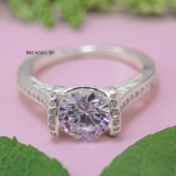 Nhẫn Bạc Nữ Đính Đá Sang Trọng  N2409010086