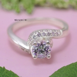 Nhẫn Bạc Nữ Đính Đá Sang Trọng N2409010071