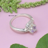 Nhẫn Bạc Nữ Đính Đá Sang Trọng N2409010071