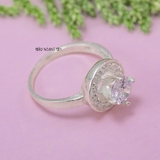 Nhẫn Bạc Nữ Đính Đá Sang Trọng N2409010048