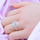 Nhẫn Bạc Nữ Đẹp Cao Cấp Gắn Đá Sang Trọng N2408310013
