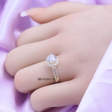 Nhẫn Bạc Nữ Đính Đá Sang Trọng N2409010050