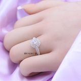 Nhẫn Bạc Nữ Đính Đá Sang Trọng N2409010046