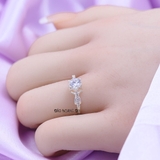 Nhẫn Bạc Nữ Đính Đá Sang Trọng N2409010020