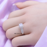 Nhẫn Bạc Nữ Đính Đá Sang Trọng N2409010003