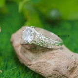 Nhẫn Bạc Nữ  Đính Đá Sang Trọng N2409010060