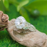 Nhẫn Bạc Nữ Đá Ổ Cao Sang Trọng Quý Phái N2408300058