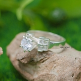 Nhẫn Bạc Nữ Đính Đá Sang Trọng N2409010036