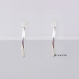 Bông Tai Bạc Cho Bé Khong Tròn Trơn H2410280004