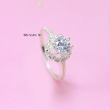 Nhẫn Bạc Nữ Đính Đá Sang Trọng N2409010049