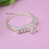 Nhẫn Bạc Nữ Thiết Kế Đính Đá Sang Trọng  N2409020023