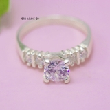 Nhẫn Bạc Nữ Đính Đá Sang Trọng  N2409010073