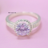 Nhẫn Bạc Nữ Đính Đá Sang Trọng N2409010051