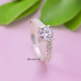 Nhẫn Bạc Nữ Đính Đá Sang Trọng N2409010035