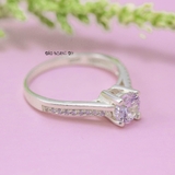 Nhẫn Bạc Nữ Đính Đá Sang Trọng