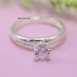 Nhẫn Bạc Nữ Thiết Kế Đính Đá Sang Trọng  N2409010103