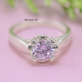 Nhẫn Bạc Nữ Đính Đá Sang Trọng
