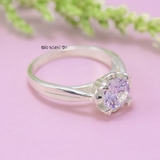 Nhẫn Bạc Nữ Đính Đá Sang Trọng